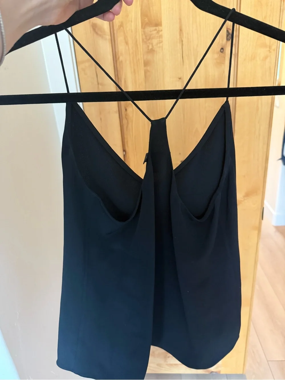 100% Silk Black Blouse - Classic Black